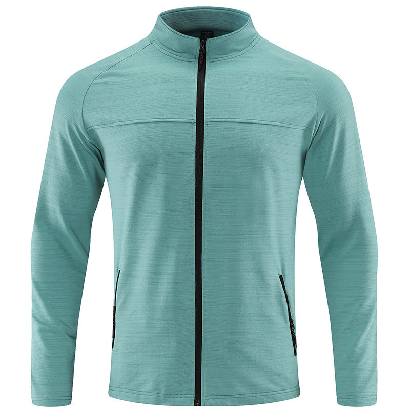 Men's Sports Jacket | Slim Fit & Lightweight | Breathable & Quick-Drying | Full-Zip