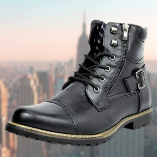 Maverick Leather Motorcycle Boots | Niek