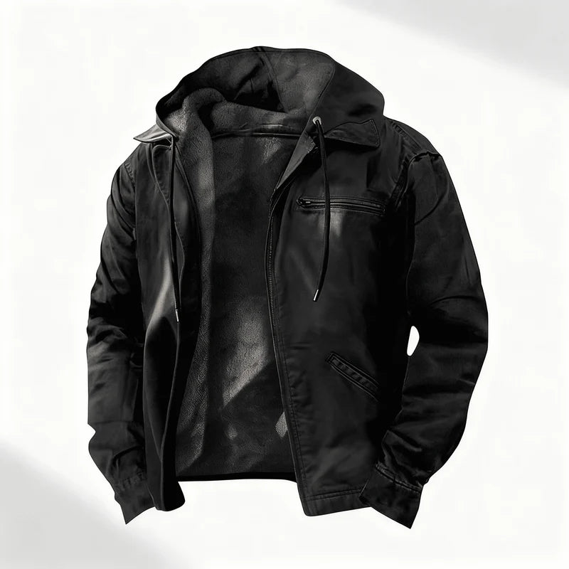 Men's Jacket | Oversized | With Hood | Winter