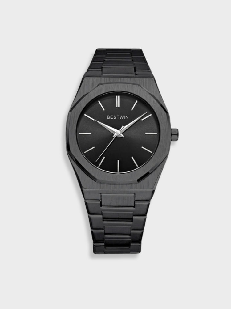 Timeless Stainless Steel Vintage Watch for Men with Classic Elegance | BESTWIN