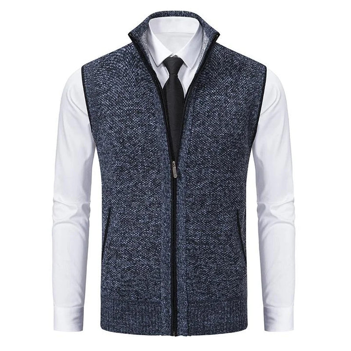 Men's Sweaters | Classic Knitted Zip Sweater | Soft Fabric