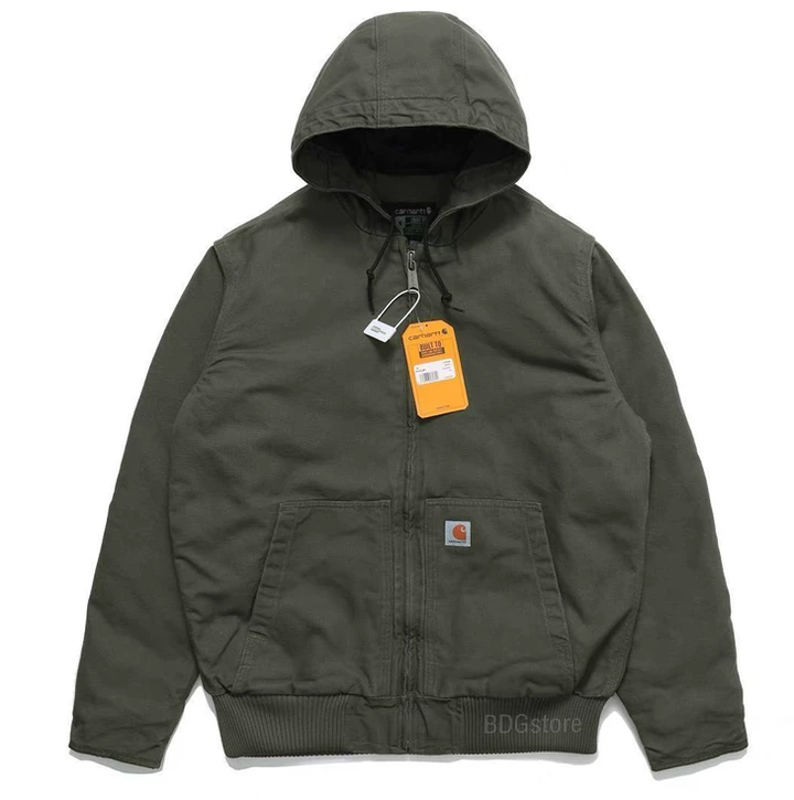 Men's Jacket | Vintage | With Hood | Winter