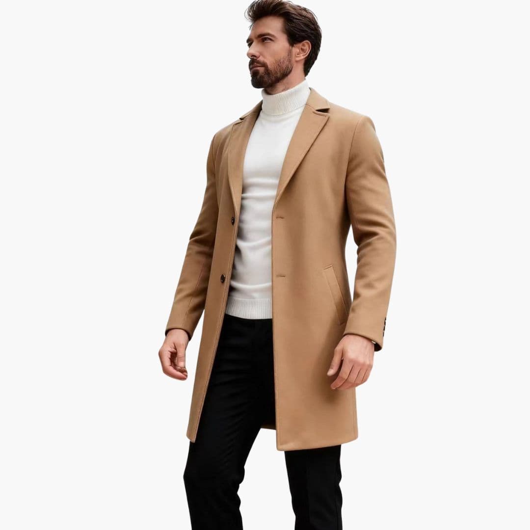 Men's Coat | Tailored | Long Length | Autumn