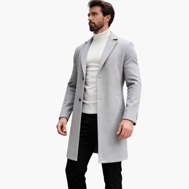Men's Coat | Tailored | Long Length | Autumn