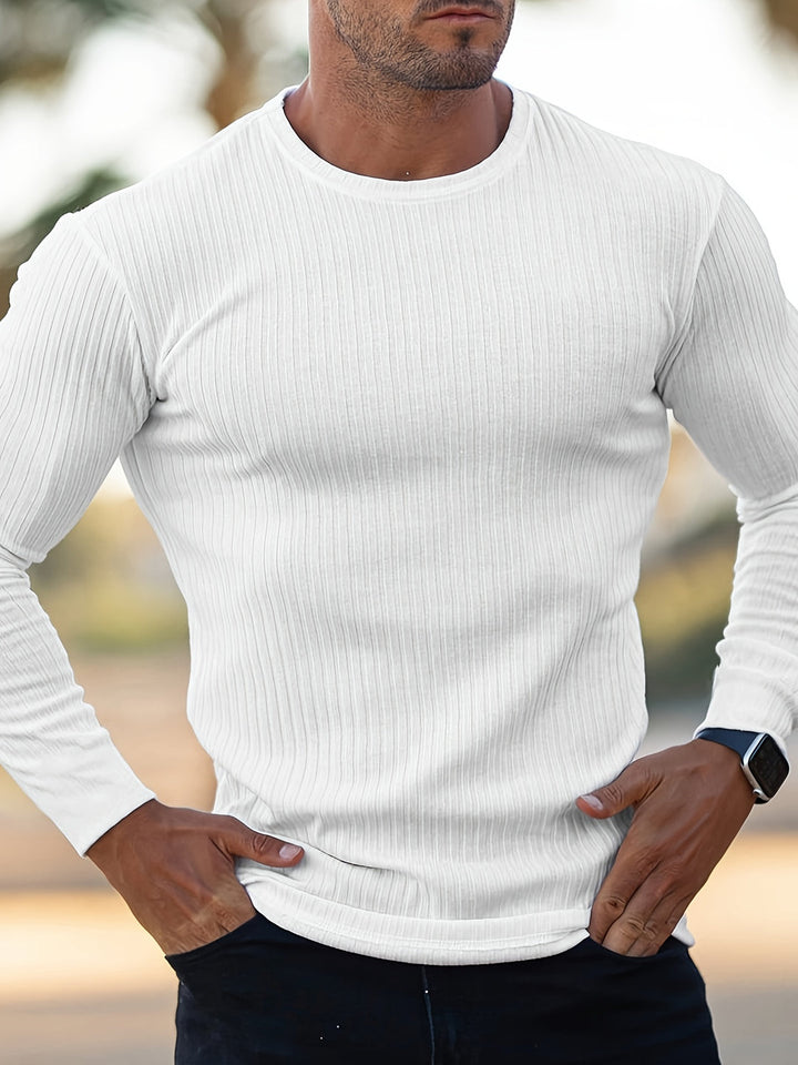 Men's Shirt | Solid & Breathable | Long Sleeves | Casual Comfort