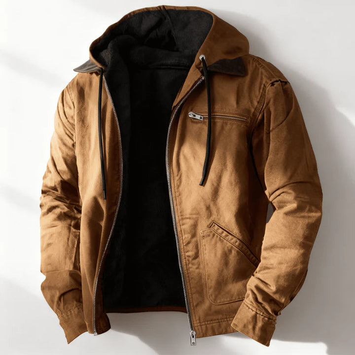 Men's Jacket | Oversized | With Hood | Winter