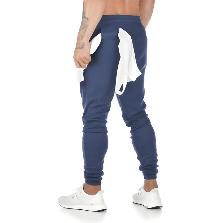 Men's Jogging Pants | Lightweight & Breathable | With Zipper Pockets & Drawstring