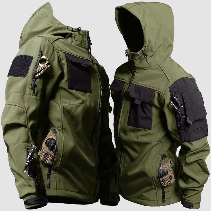 Winter Jacket Men Tactical Design Warm & Functional Outdoor, view 2 - Elena Harper