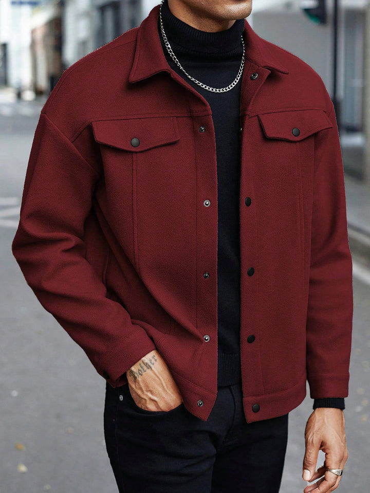 Men's Mid-Season Jacket | Premium | With Buttons | Spring