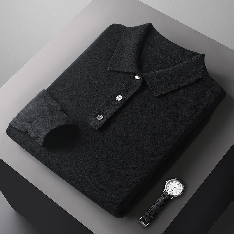 Men's Polo | Long Sleeves | Comfortable & Elegant Clothing