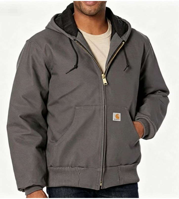 Men's Jacket | Vintage | With Hood | Winter