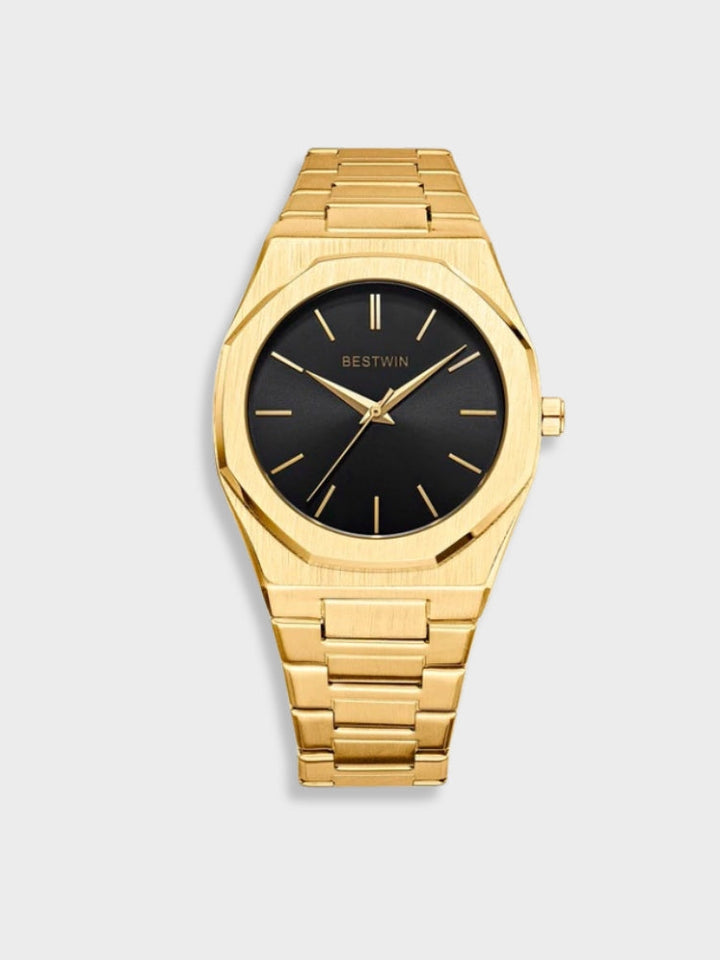 Timeless Stainless Steel Vintage Watch for Men with Classic Elegance | BESTWIN
