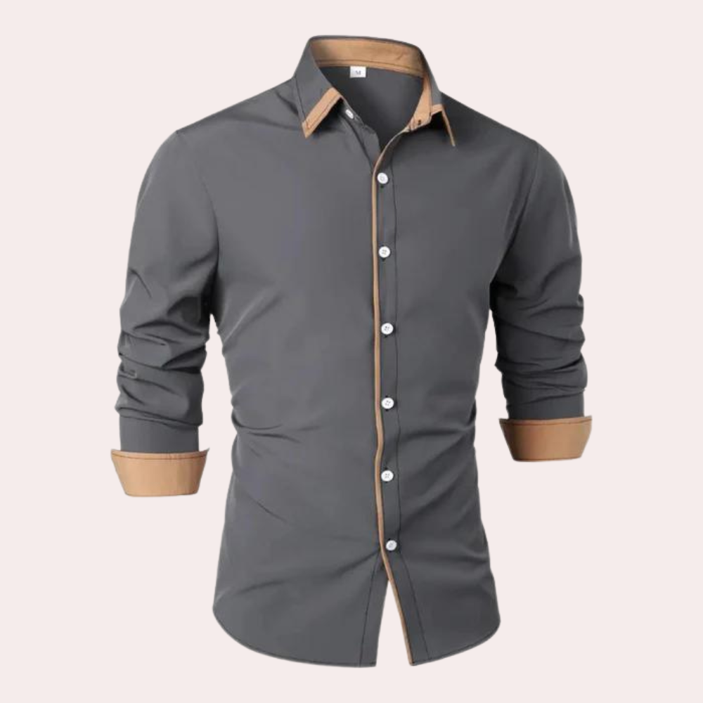 Classic winter shirt for men with timeless design and versatile elegance | Tommy