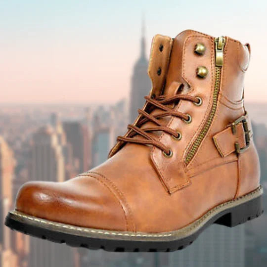 Maverick Leather Motorcycle Boots | Niek