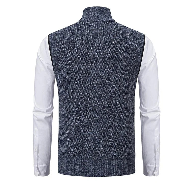 Men's Sweaters | Classic Knitted Zip Sweater | Soft Fabric