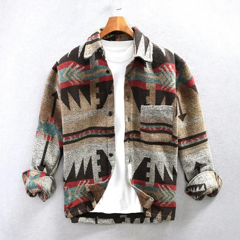 Classic flannel shirt with vintage charm for effortless style and elegance | Bram