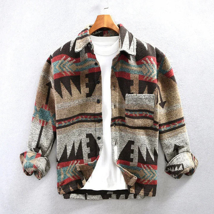 Classic flannel shirt with vintage charm for effortless style and elegance | Bram