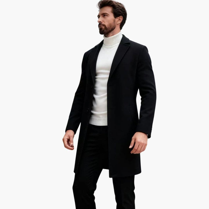 Men's Coat | Tailored | Long Length | Autumn