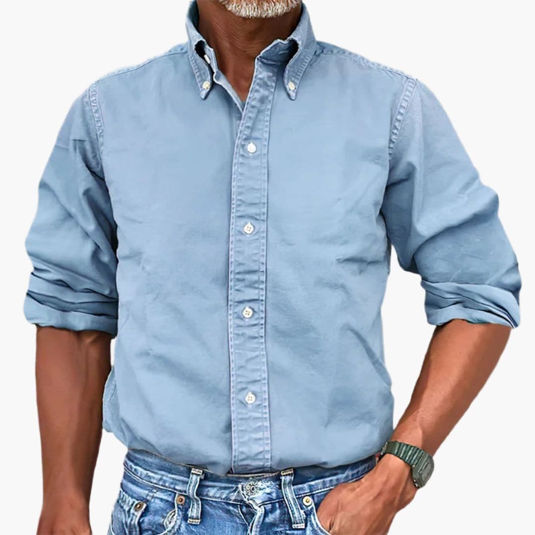 Men's Shirt | Button Down | Long Sleeves | Classic Collar