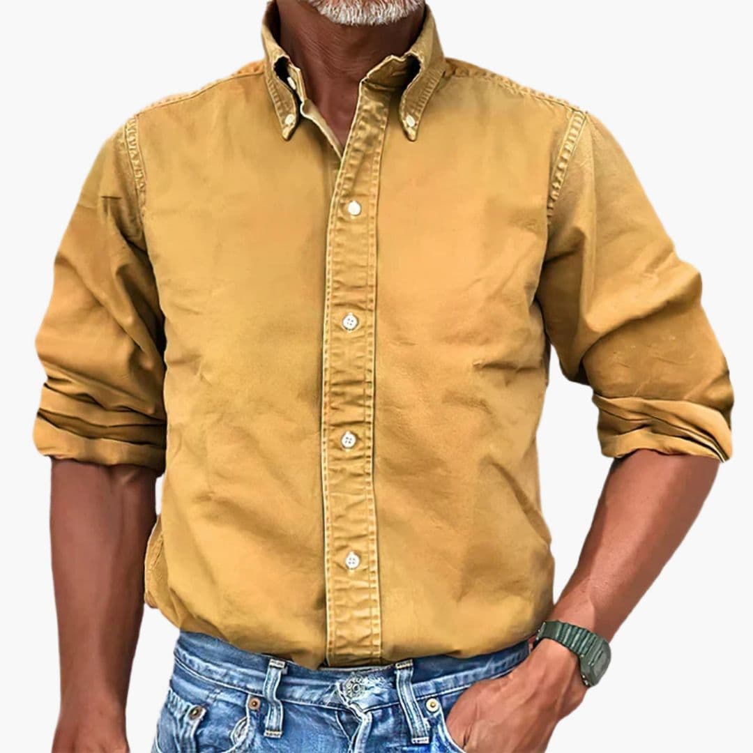 Men's Shirt | Button Down | Long Sleeves | Classic Collar