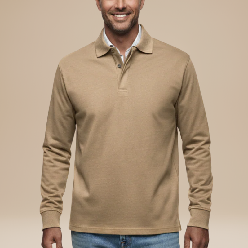 Men's Polo | Long Sleeves | Classic & Comfortable