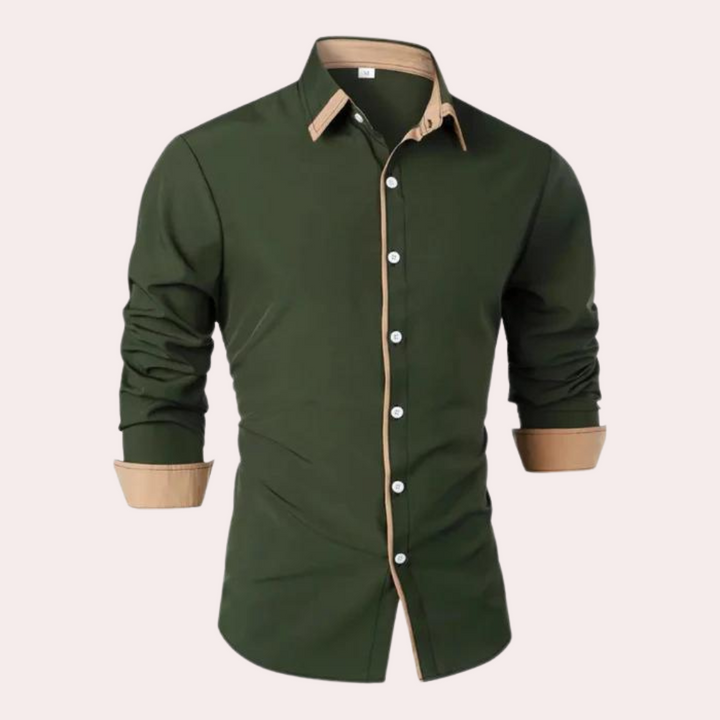 Classic winter shirt for men with timeless design and versatile elegance | Tommy