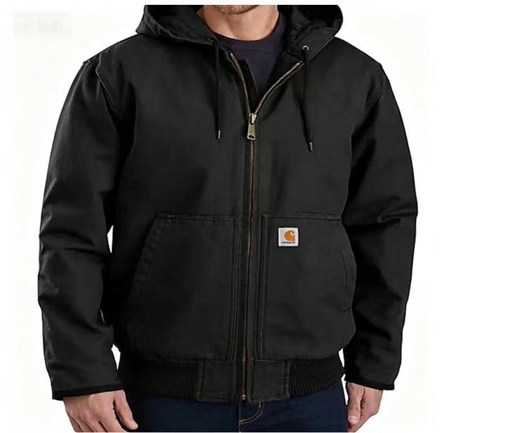 Men's Jacket | Vintage | With Hood | Winter