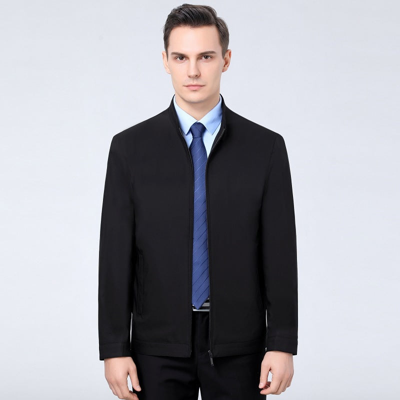Men's Mid-Season Jacket | Elegant | Zipper Closure | Spring
