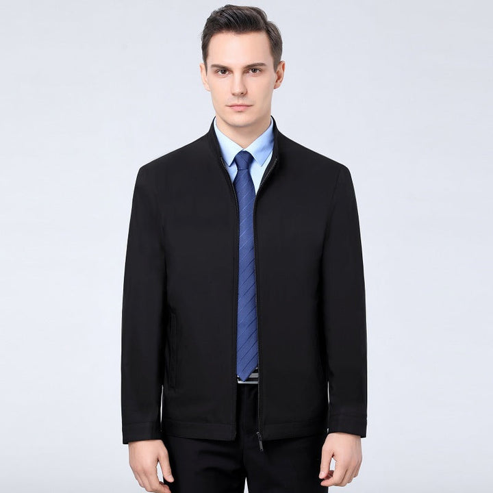 Men's Mid-Season Jacket | Elegant | Zipper Closure | Spring