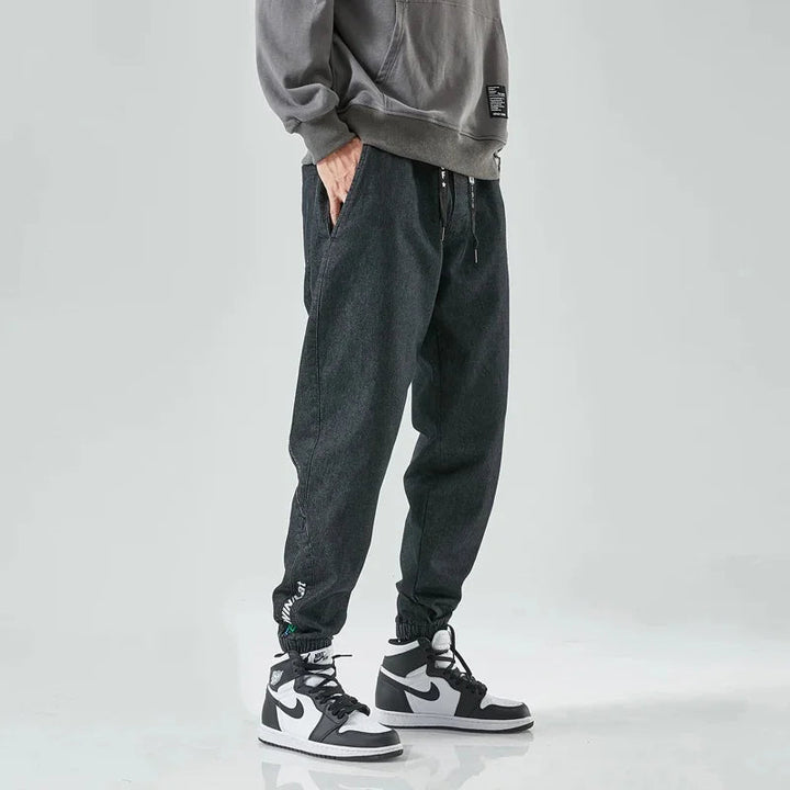 Classic denim joggers for effortless comfort and versatile style | Roderick