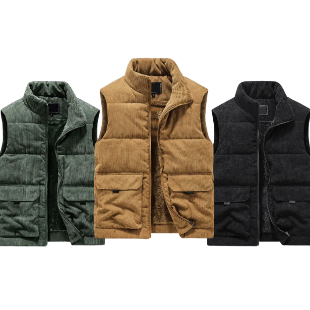 Men's Bodywarmer | Winter Design | Warm Lining