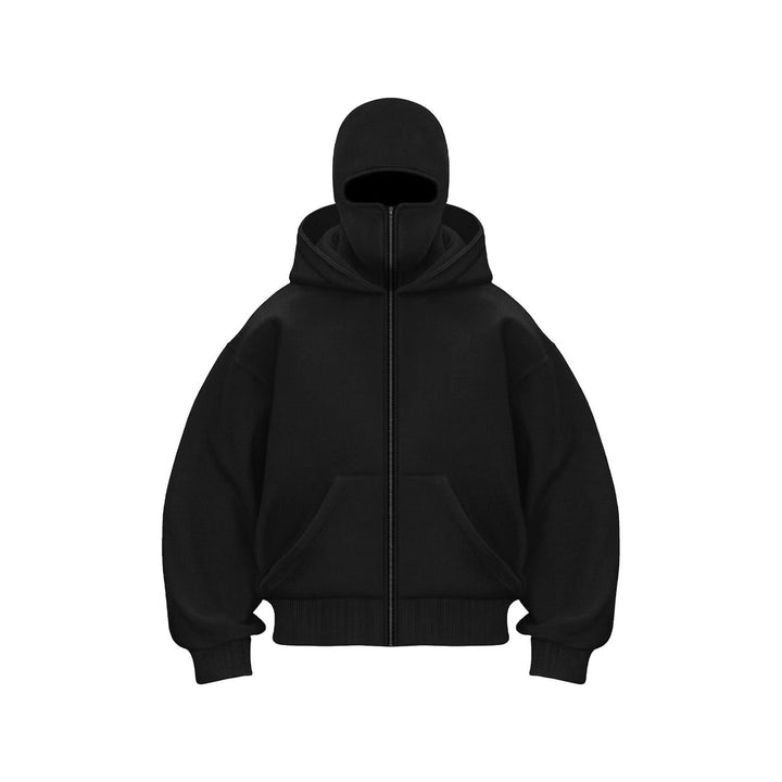 Men's Hoodie | Oversized | With Zipper | Winter
