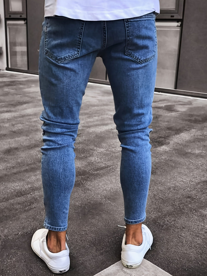 Men's Jeans | Stretch Denim | Trendy & Distressed Details | All-Season