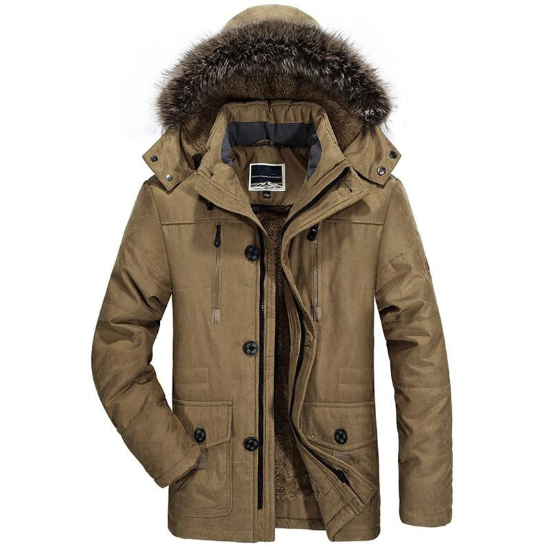 Premium Padded Winter Jacket for Men with Hood and Timeless Warmth | Philip