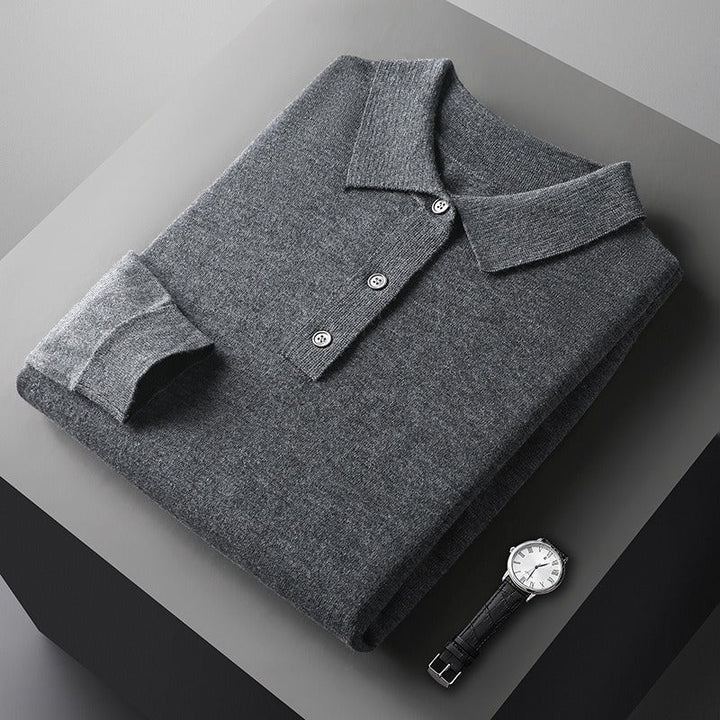 Men's Polo | Long Sleeves | Comfortable & Elegant Clothing