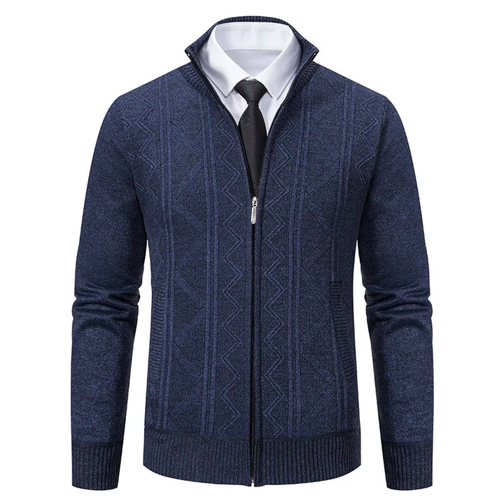 Luxury Knitted Cardigan | Warm & Stylish | Business & Casual Elegance | Polyester