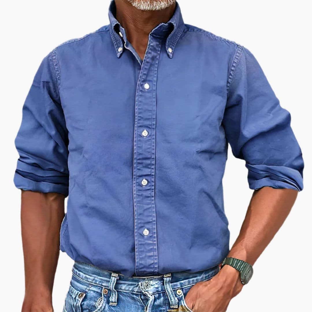 Men's Shirt | Button Down | Long Sleeves | Classic Collar
