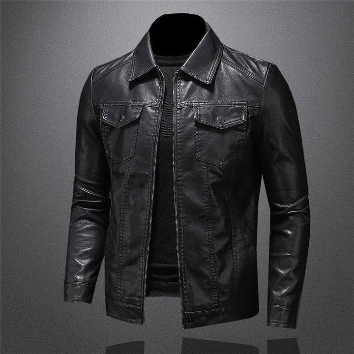 Leather Jacket for Men | Classic PU Leather Jacket | Stylish & Durable