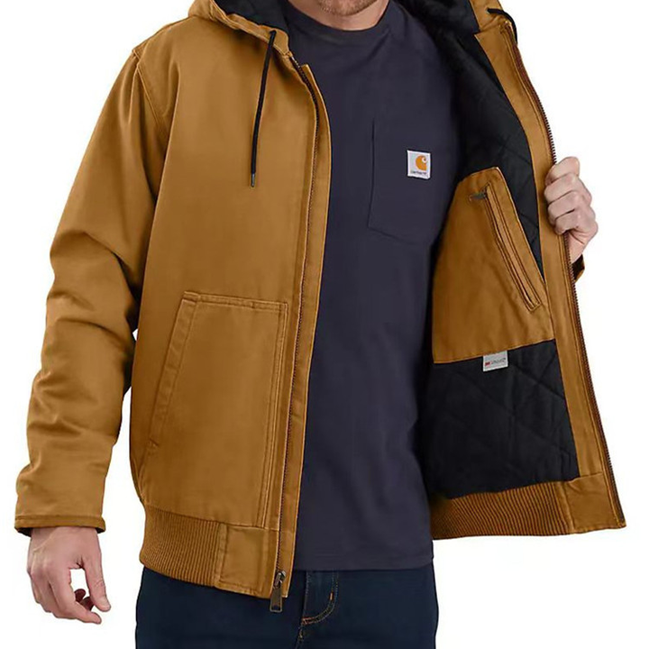 Men's Jacket | Vintage | With Hood | Winter