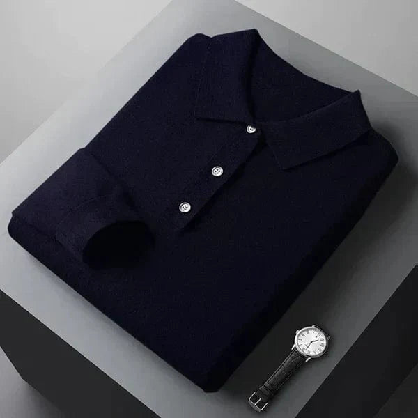 Men's Polo | Long Sleeves | Comfortable & Elegant Clothing