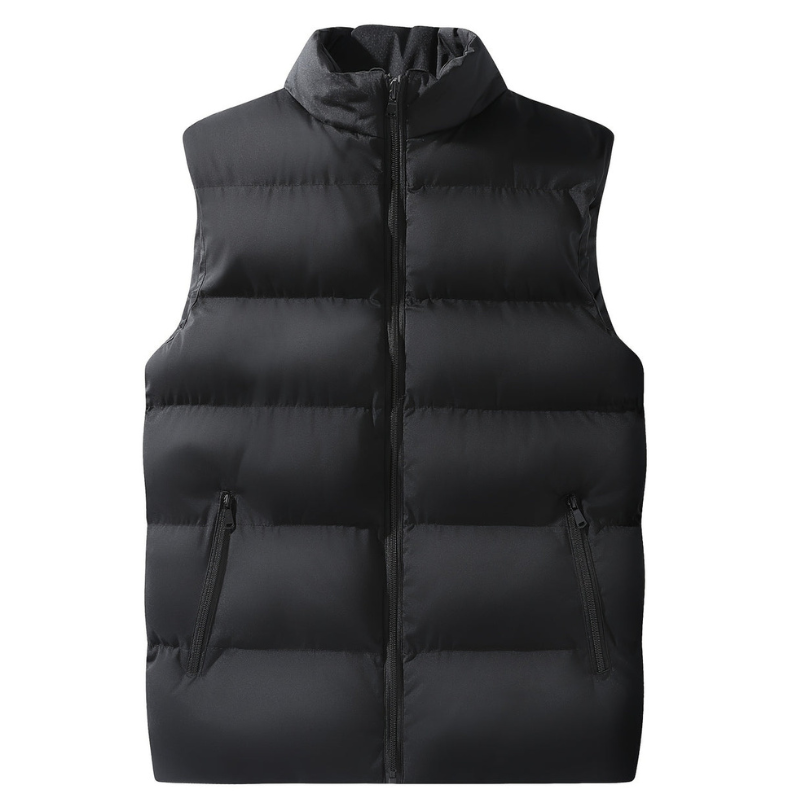 Men's Vest | Stand-Up Collar | Lightweight & Warm Men's Bodywarmer