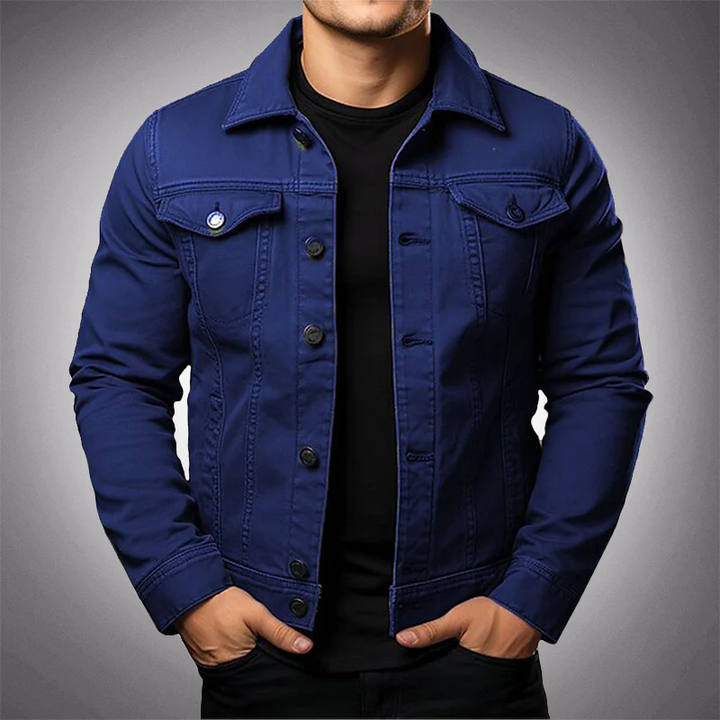 Classic Denim Jacket | Sustainable & Stylish | Versatile Cotton | Men