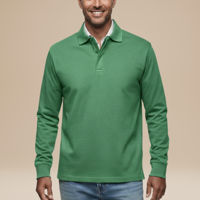 Men's Polo | Long Sleeves | Classic & Comfortable