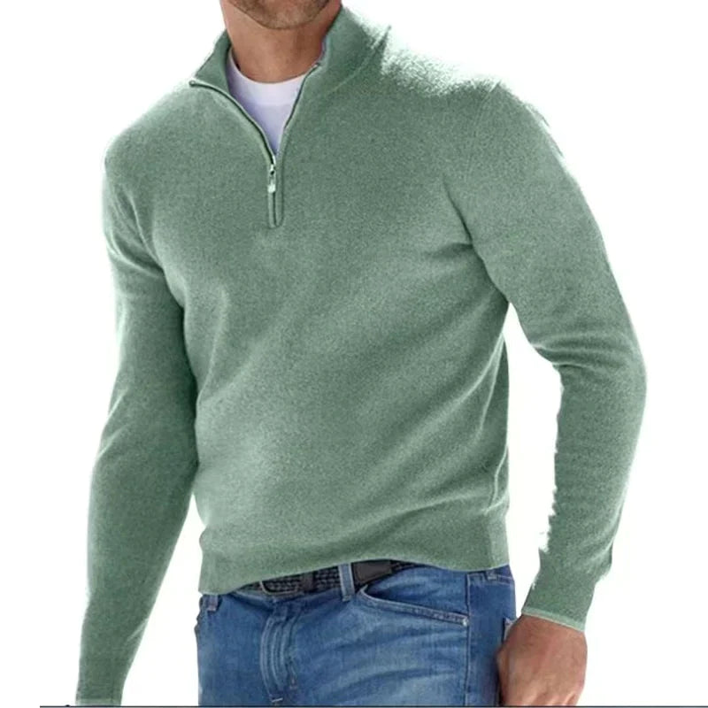 Sweaters Men | Zip-Up Sweater | Stylish & Comfortable
