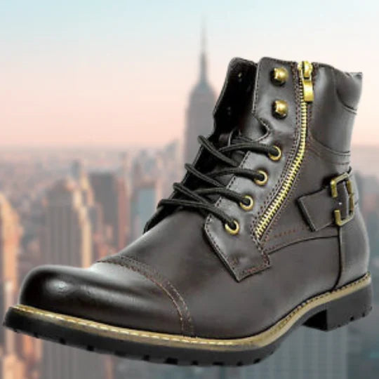 Maverick Leather Motorcycle Boots | Niek