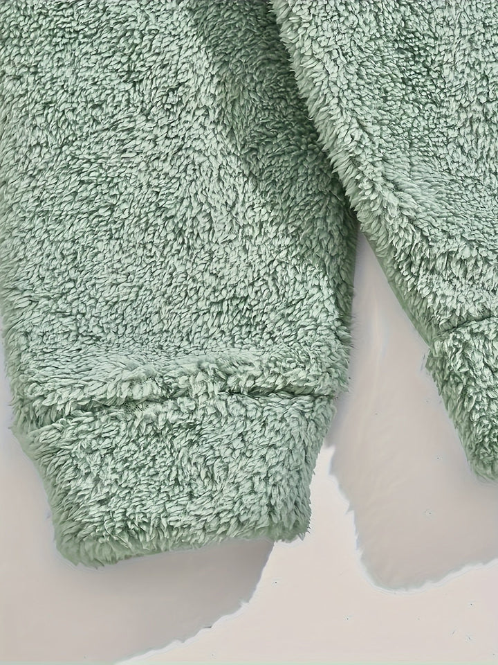 Men's Winter Set | Plush Sweatshirt & Drawstring Pants | Warm & Comfortable