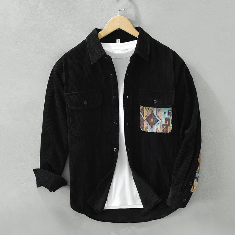 Classic Corduroy Shirt with Structured Elegance and Versatile Style | Teije