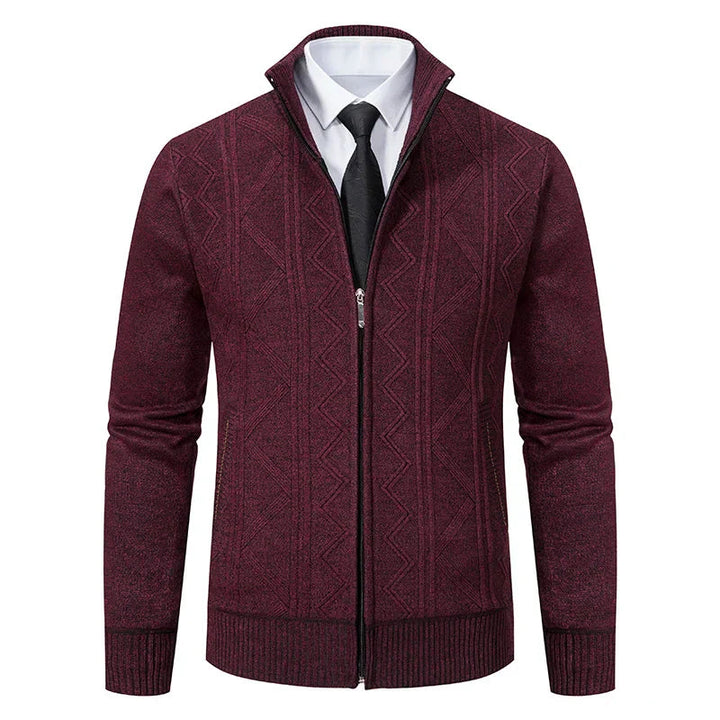 Luxury Knitted Cardigan | Warm & Stylish | Business & Casual Elegance | Polyester