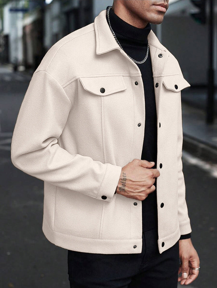 Men's Mid-Season Jacket | Premium | With Buttons | Spring
