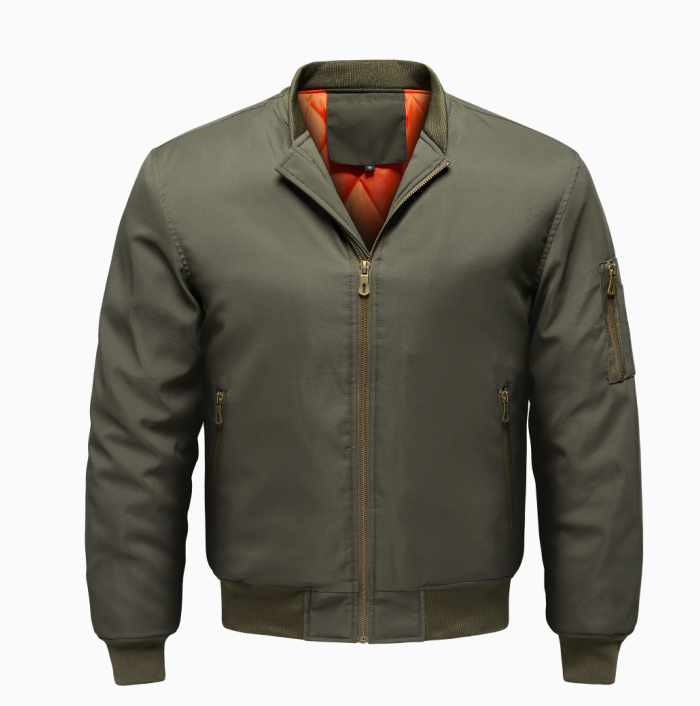 Men's Jacket | Oversized | With Zipper | Spring